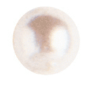 Perlas de cera: Blancas 8mm.