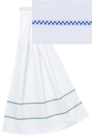 Nido d\'ape: Trapo de cocina azul
