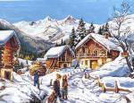 Invierno en la aldea