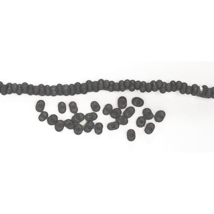 Rocailles - Transp. mariposa 2x4 mm. - Negro