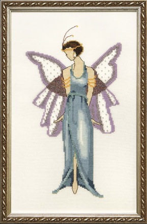 Pixie Couture Collection - Jade Blue Spring Garden