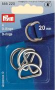 Anillos semicirculares (20 mm.) - Plata