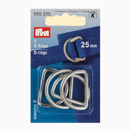 Anillos semicirculares (25 mm.) - Plata