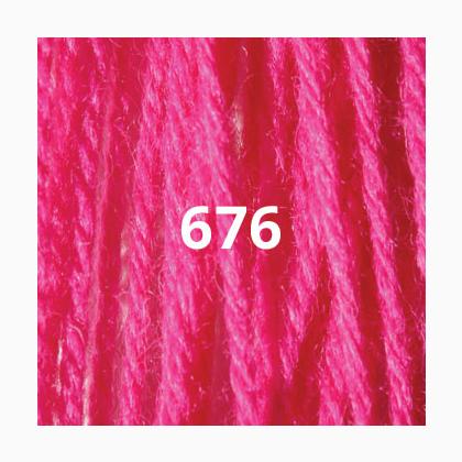 Crewel Wool - Bubble Gum Pink 676