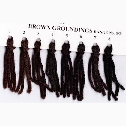 Tapestry Wool - Brown Groundings 583