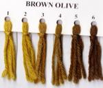 Tapestry Wool Hank - Brown Olive 312