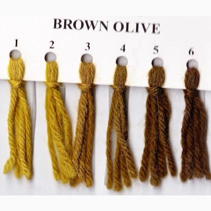 Crewel Wool - Brown Olive 315