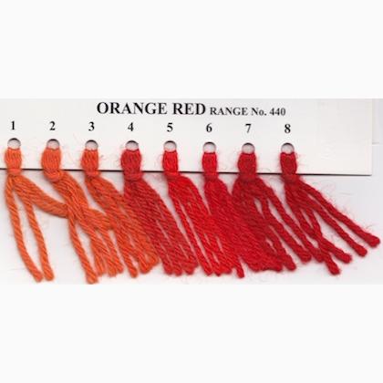 Crewel Wool - Orange Red 442