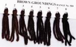 Crewel Wool Hank - Brown Groundings 585