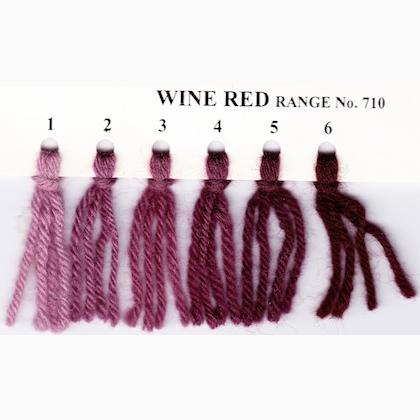 Crewel Wool - Wine Red 714