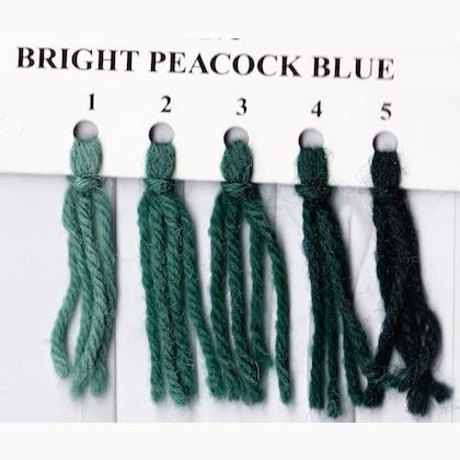 Crewel Wool Hank - Bright Peacock Blue 834
