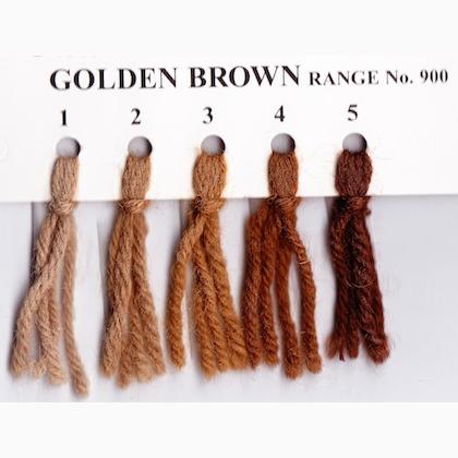 Crewel Wool - Golden Brown 901