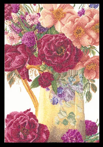 Rose Bouquet - blanco