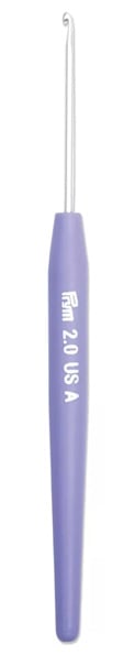 Ganchillo para lana con mango suave - 2 mm