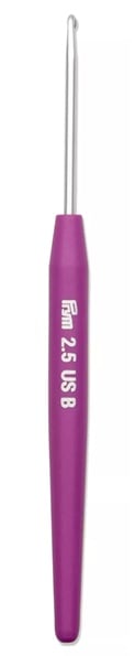 Ganchillo para lana con mango suave - 2,5 mm