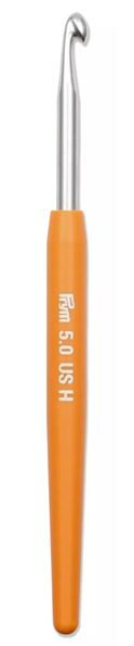 Ganchillo para lana con mango suave 5 mm