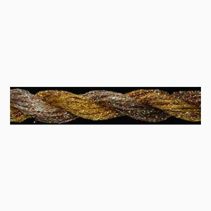 ThreadworX Hand Overdyed Metallic #4 - 41037 - Tiger Butter