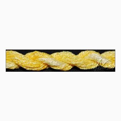 ThreadworX Hand Overdyed Metallic #12 - 91108 - Lemon Meringue