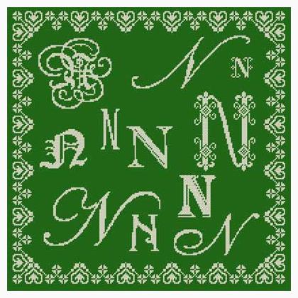 Sampler Letra N