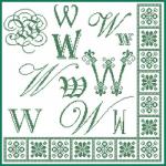 Sampler Letra W