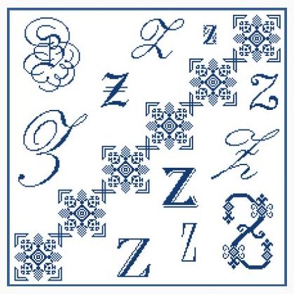 Sampler Letra Z