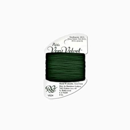 V624 - Very Velvet Petite Midnight Green
