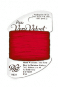 V631 - Very Velvet Petite Christmas Red
