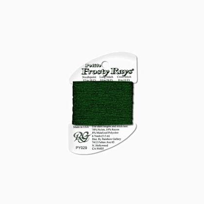 PY029 - Petite Frosty Rays Deep Sea Green Gloss