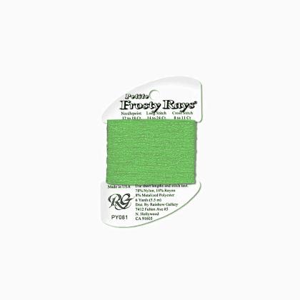 PY081 - Petite Frosty Rays Grass Green Gloss