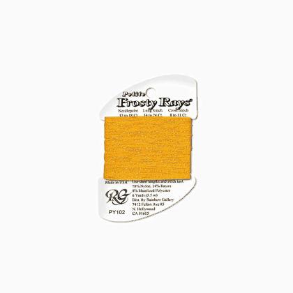 PY102 - Petite Frosty Rays Yellow Pearl