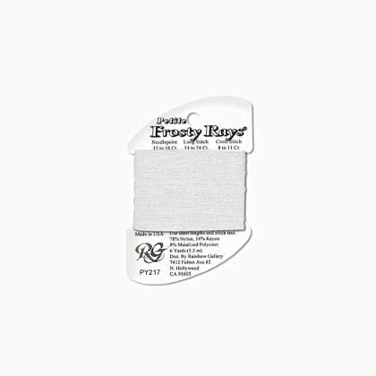 PY217 - Petite Frosty Rays White Pearl Ice