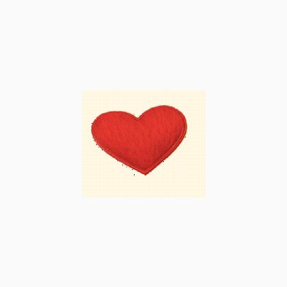 Corazón de fieltro