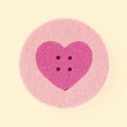 Riche Round Heart - Fucsia y Rosa