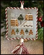 2011 Ornament 4-Gingerbread Village