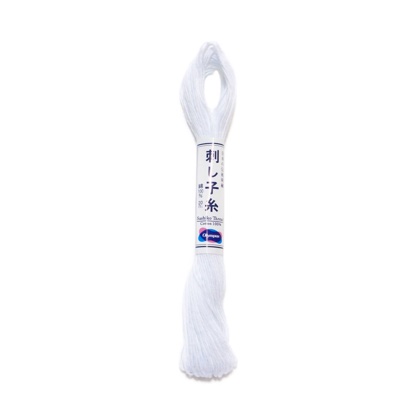 Hilo para Sashiko blanco