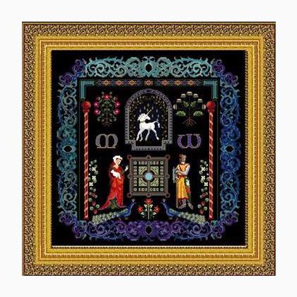 Illuminated Medieval Sampler