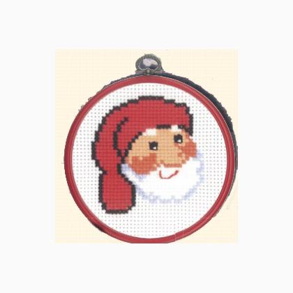 Papá Noel (Flexi hoop redondo)