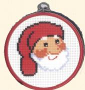 Papá Noel (Flexi hoop redondo)
