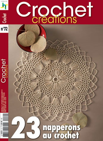 23 napperons au crochet