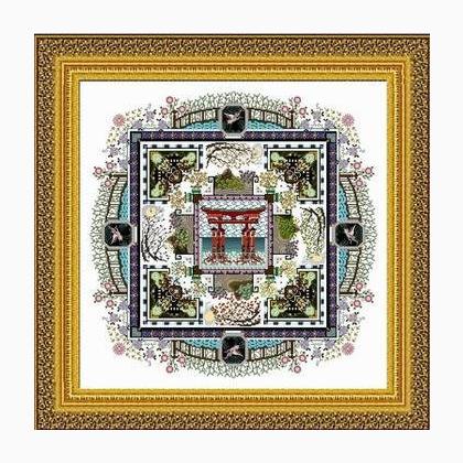 Japanese Garden Mandala