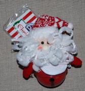 Muñeco Navidad Roje - Papá Noel a colgar con pequeña campana
