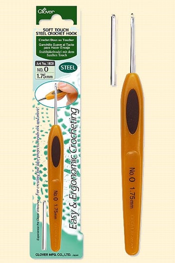 Japanese Clover Soft Touch Crochet Hook Gift Set Knitting Needles Original  authentic Imported from Japan 43-606 - AliExpress