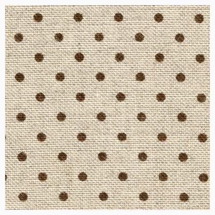 Lino Belfast 32ct - Petit Point Marrón