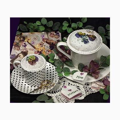Pansy Pincushion