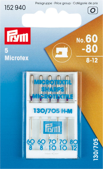 Agujas dobles para máquina con tronco plano MICROTEX