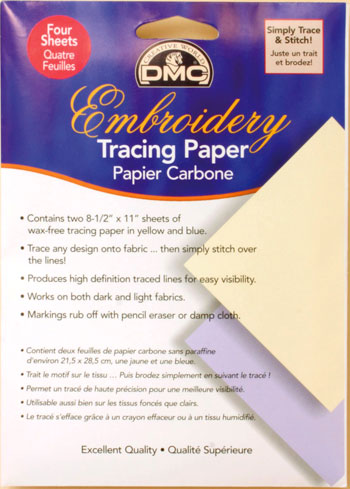 Papel de calco para bordado