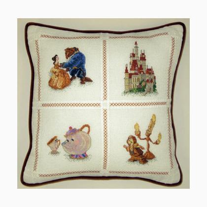 Almohada Beauty & The Beast
