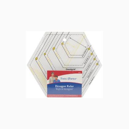 Fons & Porter Hexagon Ruler
