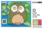 AlphaZoo-O Is For Owl
