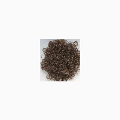 Pelo rizado: Marrón